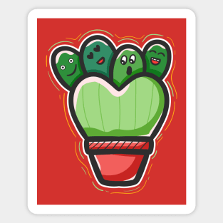 Cactus Lover Sticker